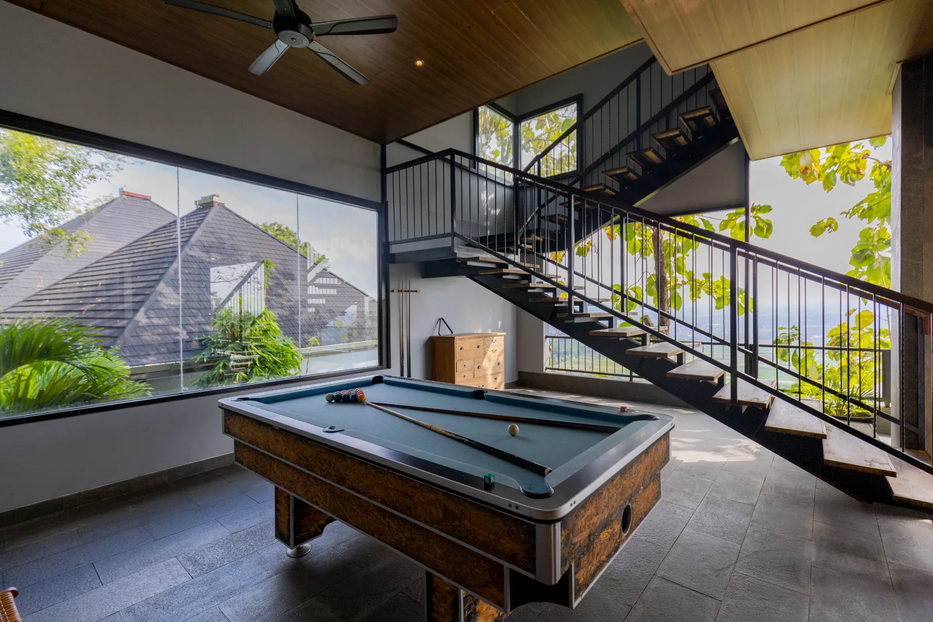 Games center family play area at Amaranta Prambanan hotel Yogyakarta