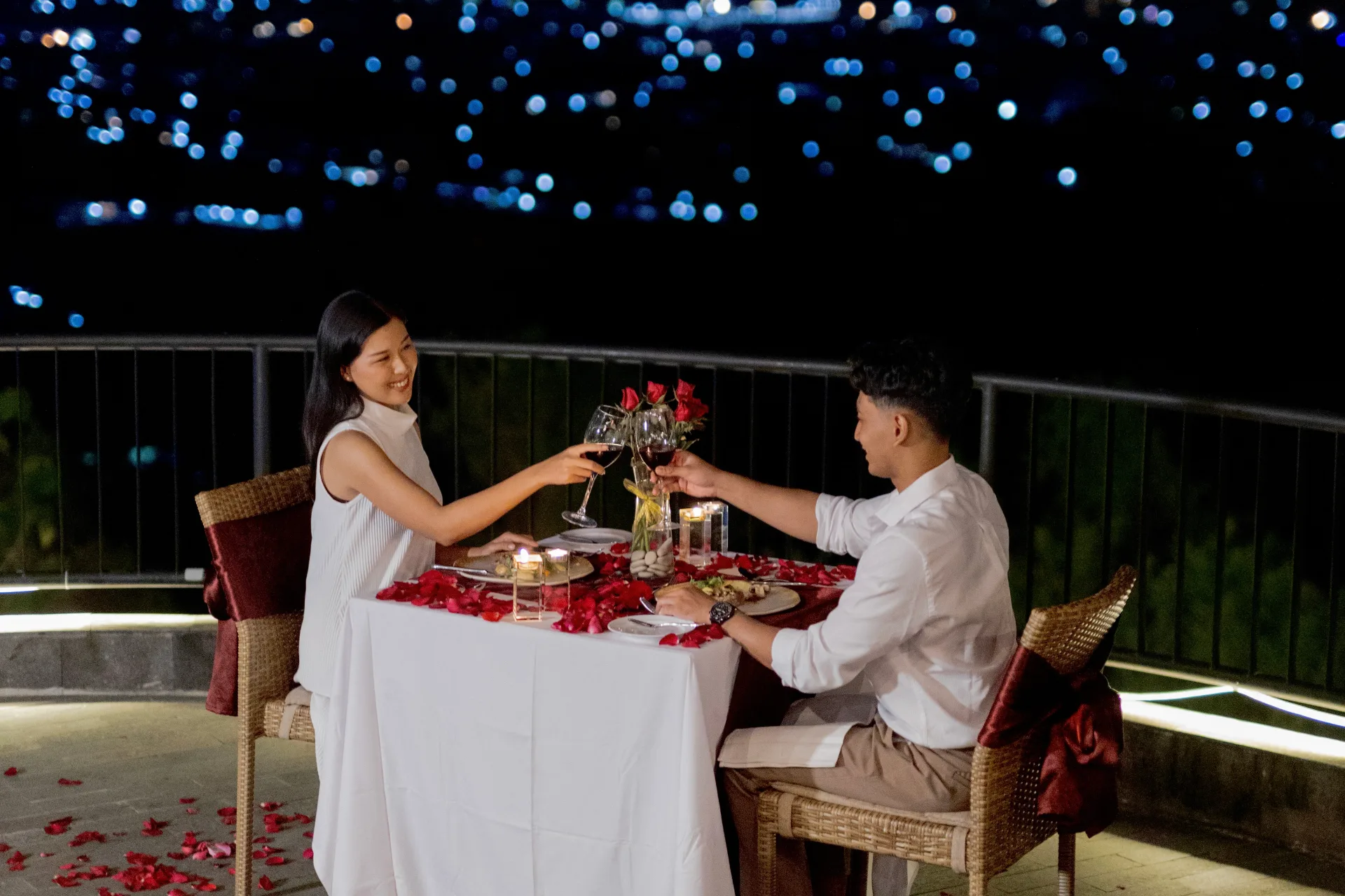 Panorama Lounge lobby bar at Amaranta Prambanan Yogyakarta