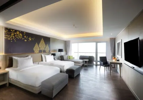 Premier Balcony Twin hotel bintang 5 Sleman Yogyakarta Amaranta