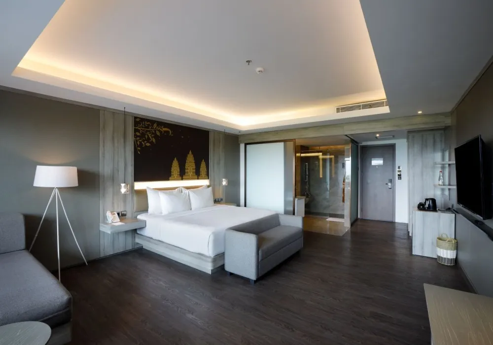 Interior Premier King Garden Pool room Amaranta Yogyakarta