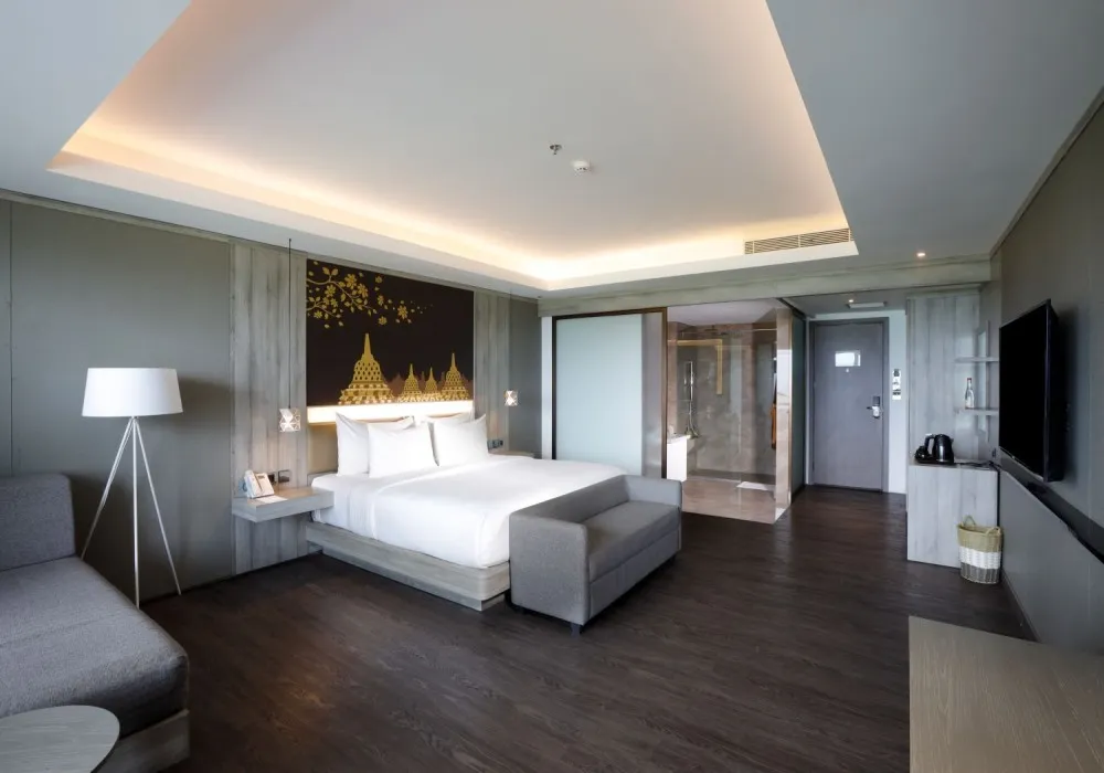 Premier Super King Bed best hotel in Yogyakarta Amaranta Prambanan