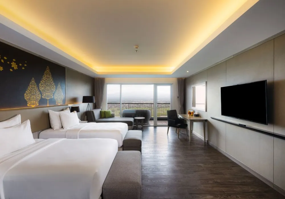 Private balcony Premier Twin Balcony Amaranta Prambanan