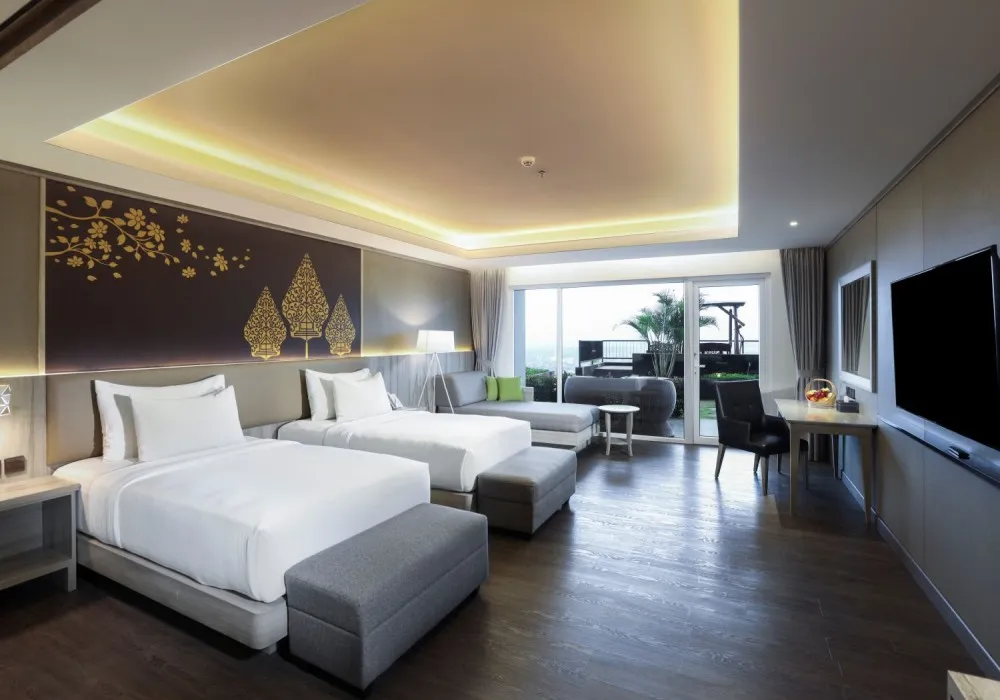 Premier Twin Garden Pool best hotel in Yogyakarta Amaranta Prambanan